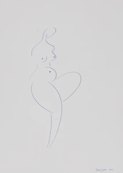 Walter Grab — Frauenakt, 1953