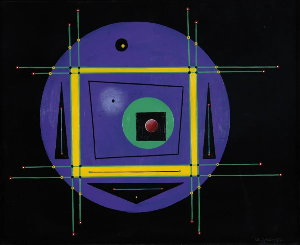 Walter Grab — Kristall-Gerüst, 1971