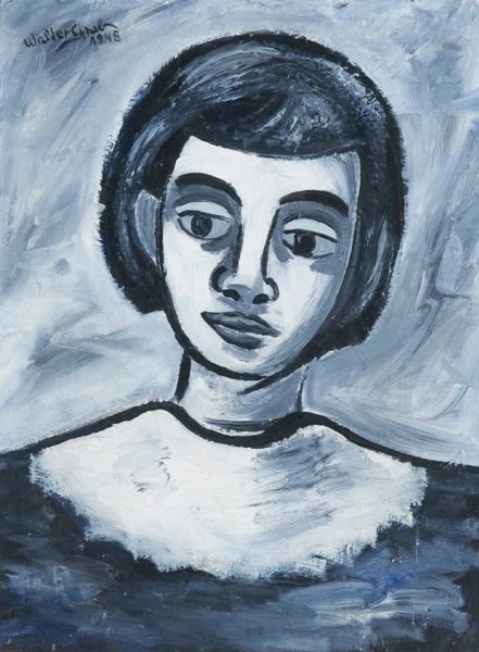 Walter Grab — Frauenporträt, 1948