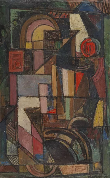Walter Helbig — Composition cubiste