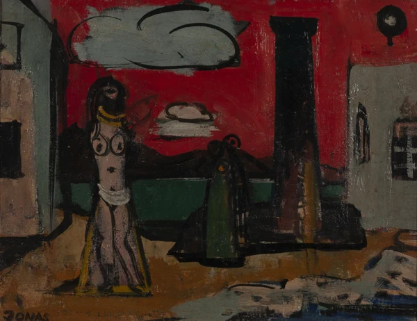 Walter Jonas — Theaterszene, 1953