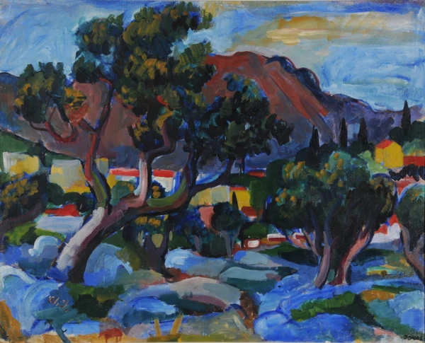 Walter Jonas — Tessiner Landschaft, 1936