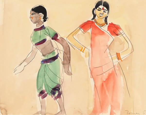 Walter Jonas — Indien, 1951