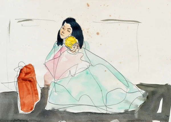 Walter Jonas — Mutter mit Kind, 1958