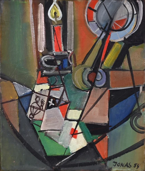 Walter Jonas — Weihnachtsstillleben, 1954