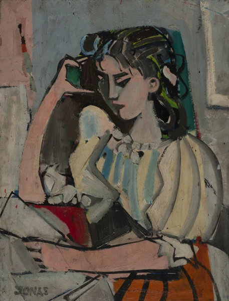 Walter Jonas — Lesende, 1960