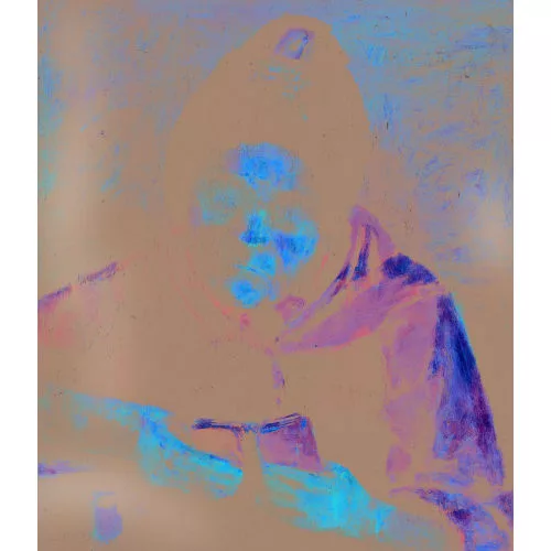 Walter Krebs — Lesende Frau.
