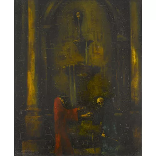 Walter Krebs — Der Tod am Brunnen.