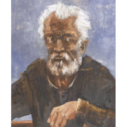 Walter Krebs — Porträt eines älteren Mannes.