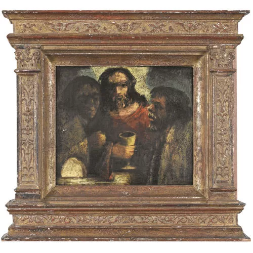 Walter Krebs — "Jesus beim Abendmahl".