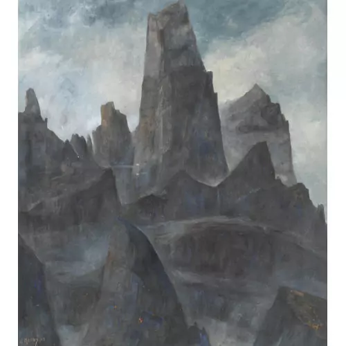 Felsige Gebirgslandschaft