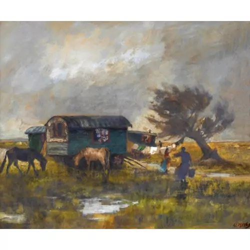 "Zigeuner in der Camargue"
