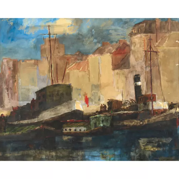 Der Hafen von Antwerpen