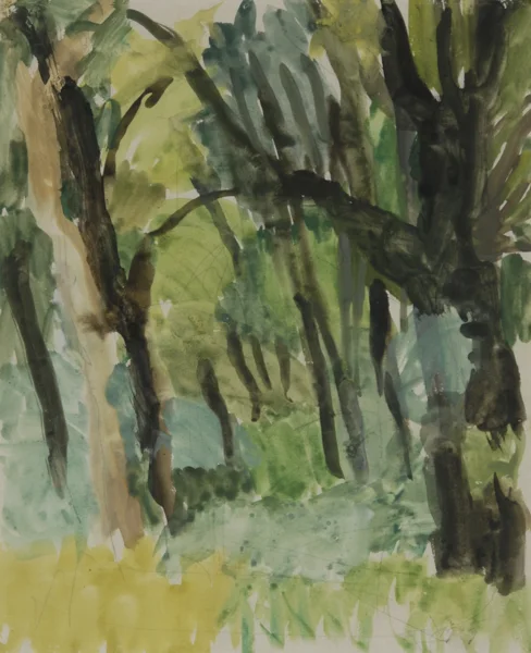 Walter Kurt Wiemken — Waldinneres, 1929