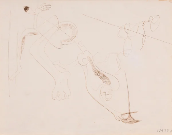Walter Kurt Wiemken — Surrealistisches Blatt, 1932