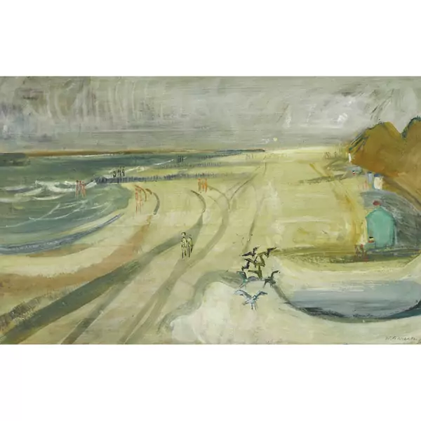 "Strand bei Ostende"