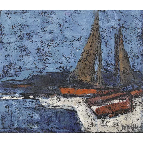 Walter Mafli — "Composition Port".