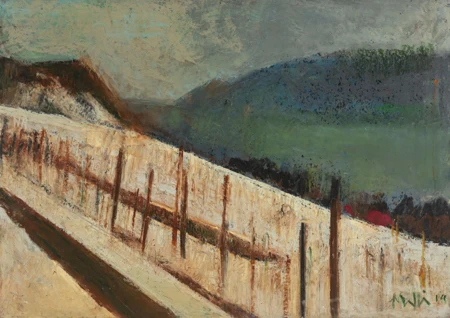 Lavaux enneigé