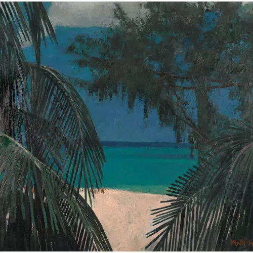 Walter Mafli — Tropische Strandpartie.