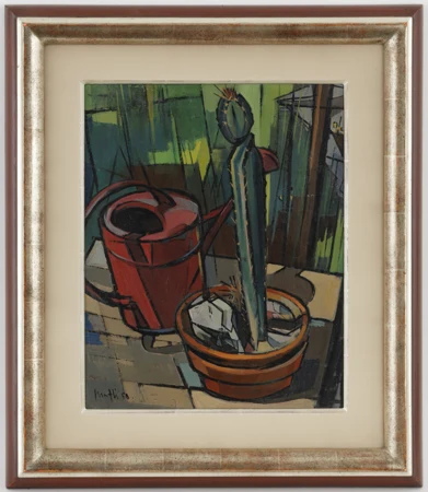 Cactus et arrosoir