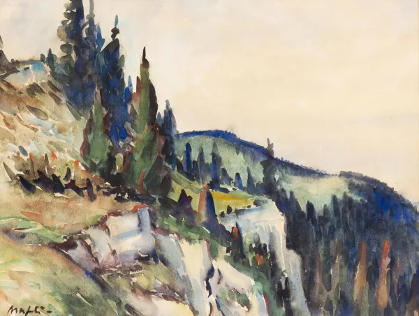 Walter Mafli — Paysage jurassien