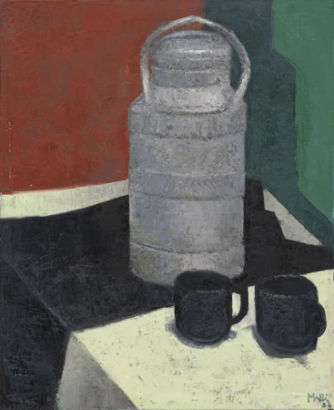 Boille à lait et tasses