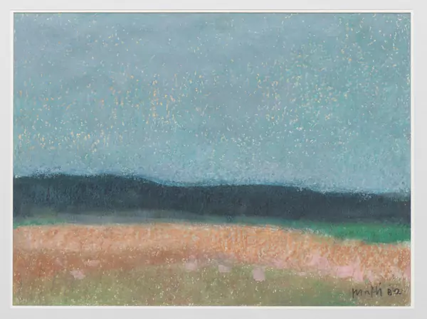 Walter MAFLI (1915-2017), 'Paysage', pastel gras — DognyAuction