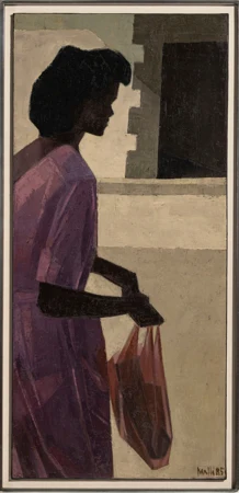 Femme debout