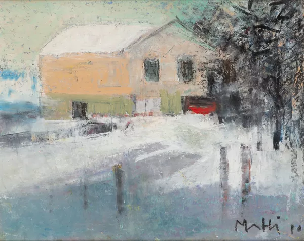 Walter Mafli — Ferme sous la neige