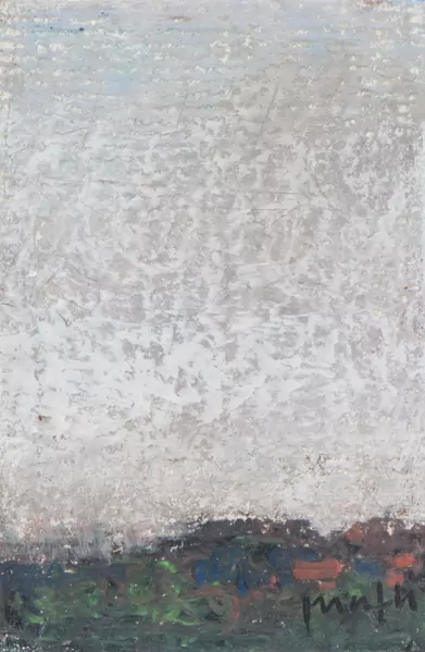 Walter MAFLI (1915-2017), 'Paysage', pastel gras — DognyAuction