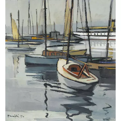 Segelboote im Hafen