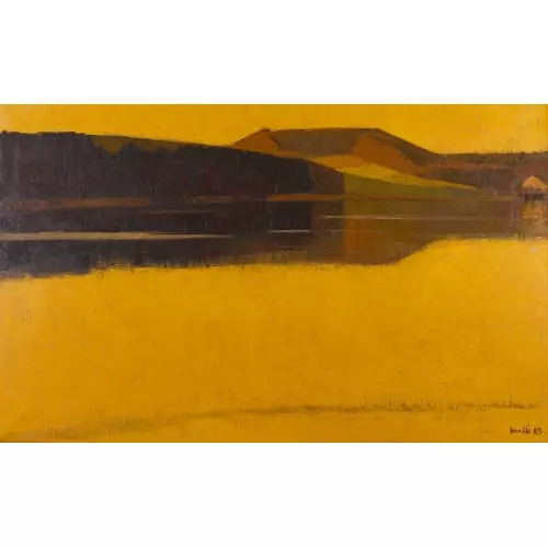 Paysage orange