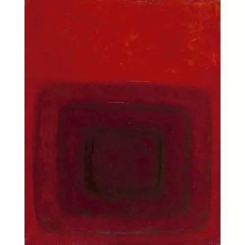 Komposition in Rot