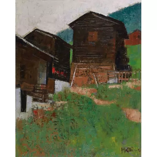 Walliser Stadel bei Verbier