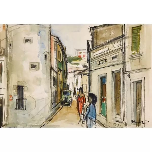 Ruelle animée