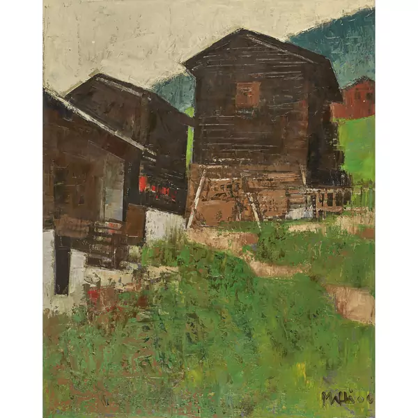 Walliser Stadel bei Verbier