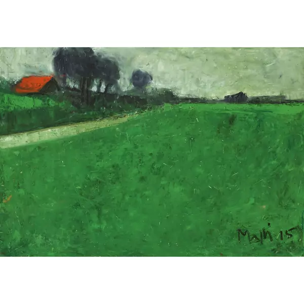 Campagne au printemps