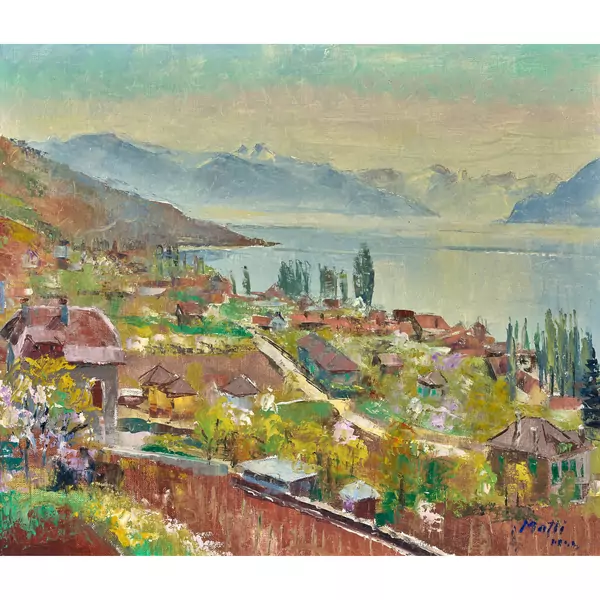 Uferpartie am Genfersee