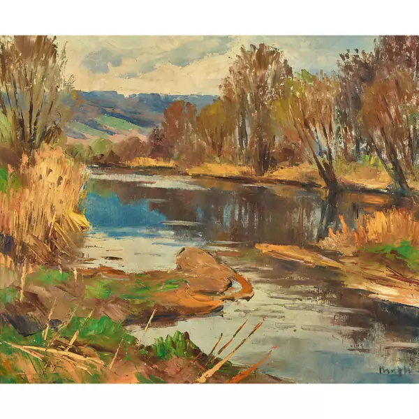 Herbstlicher Fluss