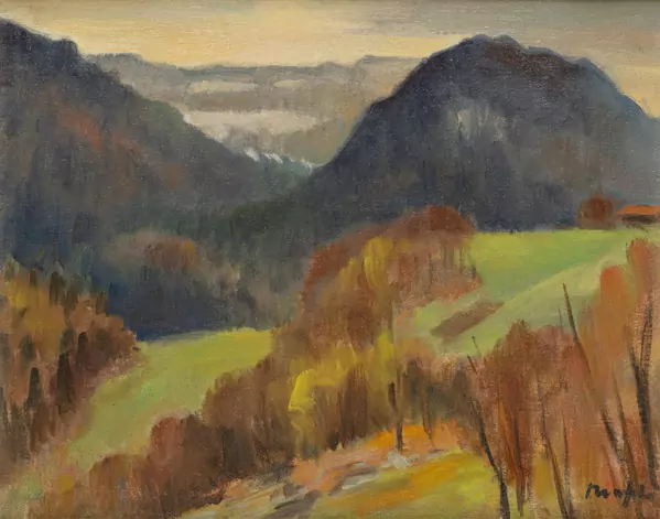 Walter MAFLI(1915-2017), "Paysage" — DognyAuction