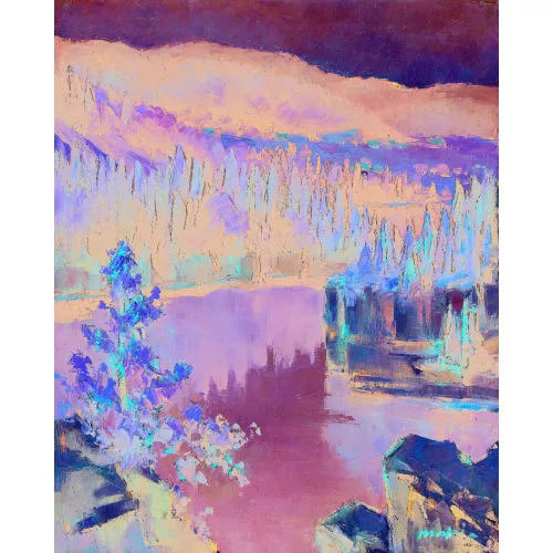 Walter Mafli — Bassin du Doubs en automne.