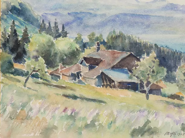 Walter Mafli — "Chalet d'alpage"