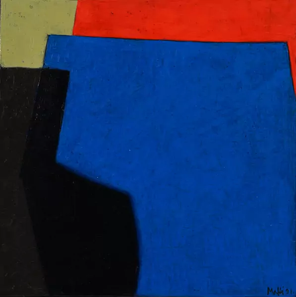 Walter Mafli — Composition abstraite, 1991