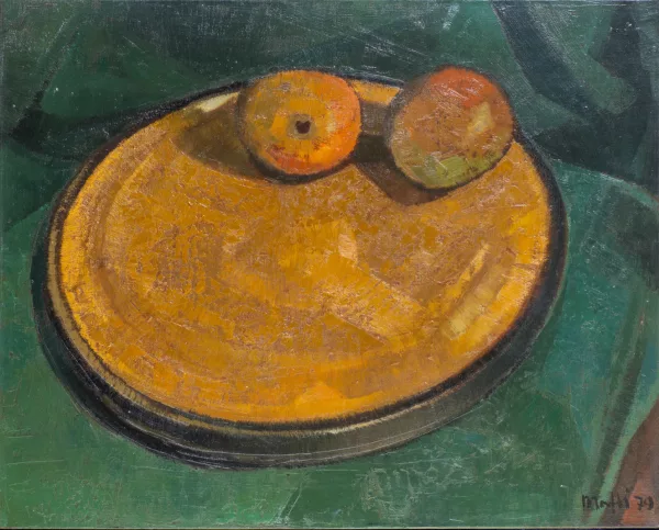 Walter Mafli — Nature morte aux deux mangues