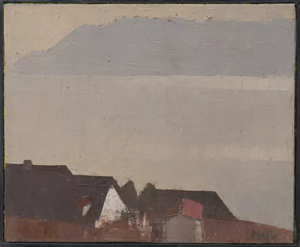 Walter MAFLI (1915-2017), 'Vue du Lac', huile — DognyAuction
