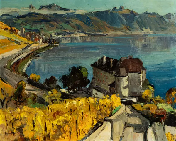 Paysage au lac