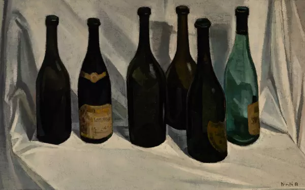 Nature morte aux bouteilles