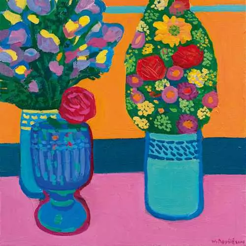 WALTER ROPÉLÉ — Rendez-vous der Blumen. 2000. — Koller Auktionen