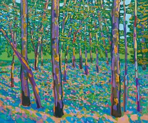 WALTER ROPÉLÉ — Im Waldschatten. (In the forest shade). 2015. — Koller Auktionen