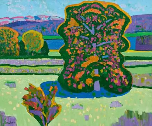 WALTER ROPÉLÉ — Sanfter Herbst. (mild autumn)2012. — Koller Auktionen